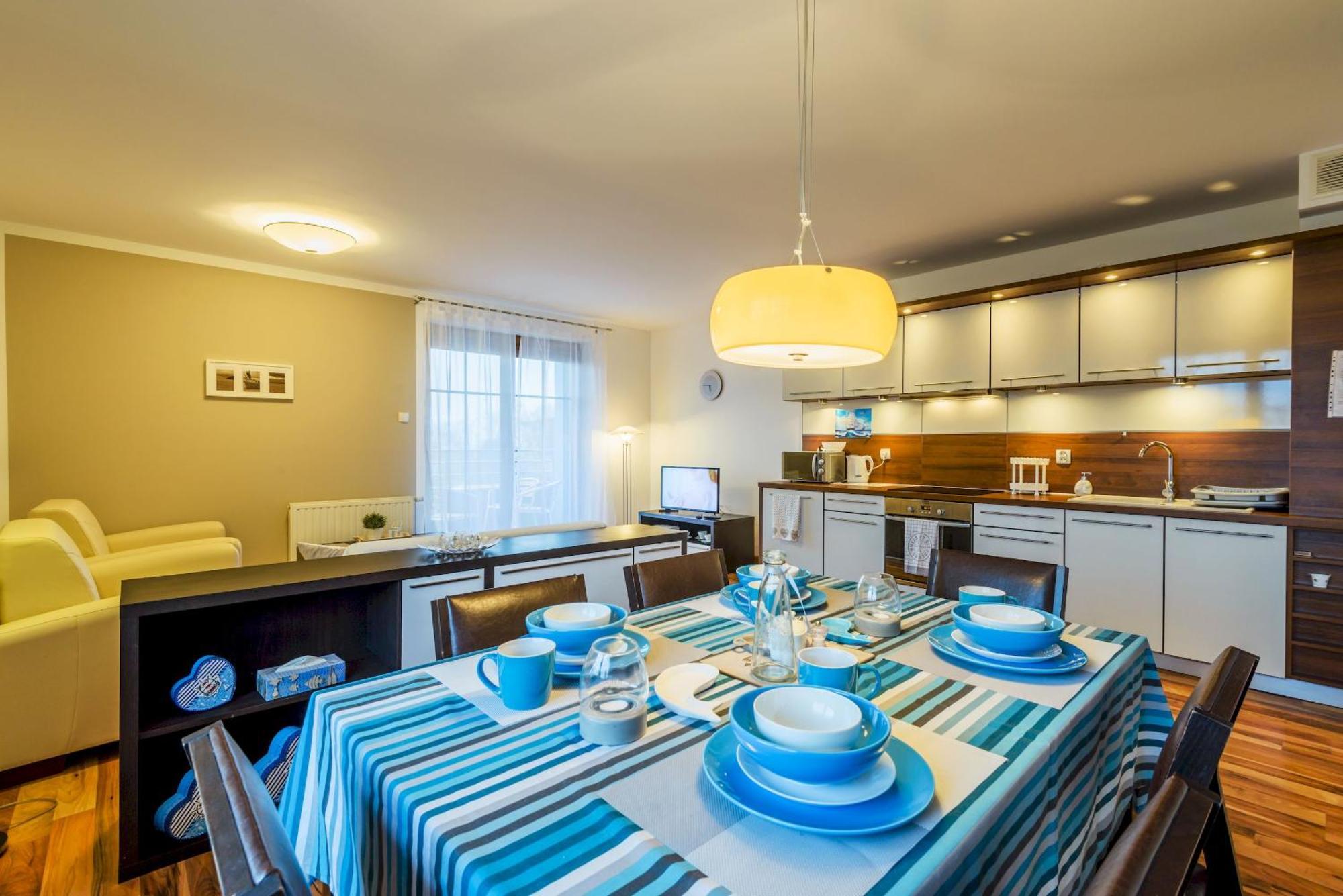Apartamenty Mierzeja - Willa Turkusowa, Kąty Rybackie Dış mekan fotoğraf