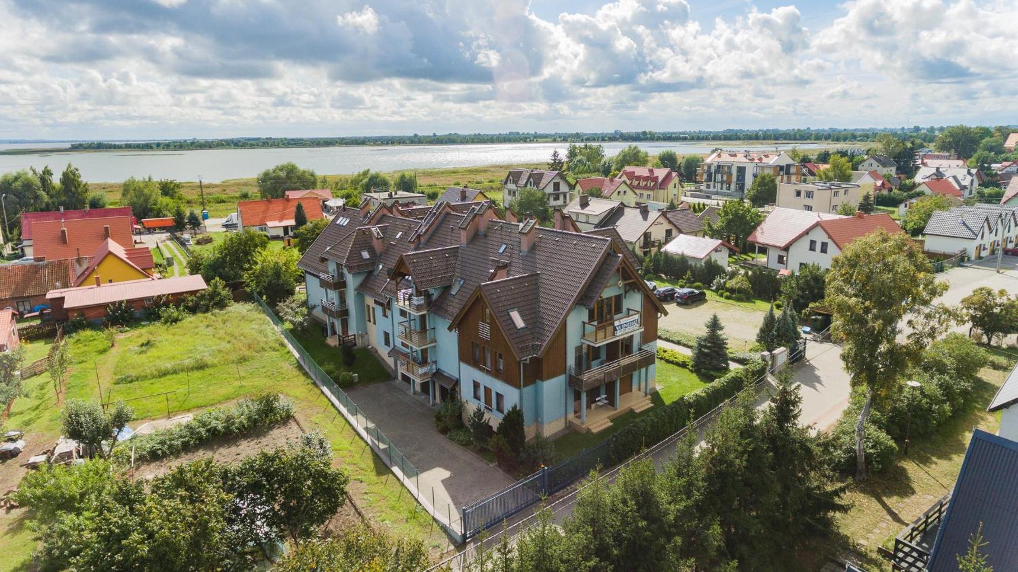 Apartamenty Mierzeja - Willa Turkusowa, Kąty Rybackie Dış mekan fotoğraf